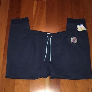 Cabana by Crown & Ivy Logo Pocket Drawstring Sweatpants Joggers NWT